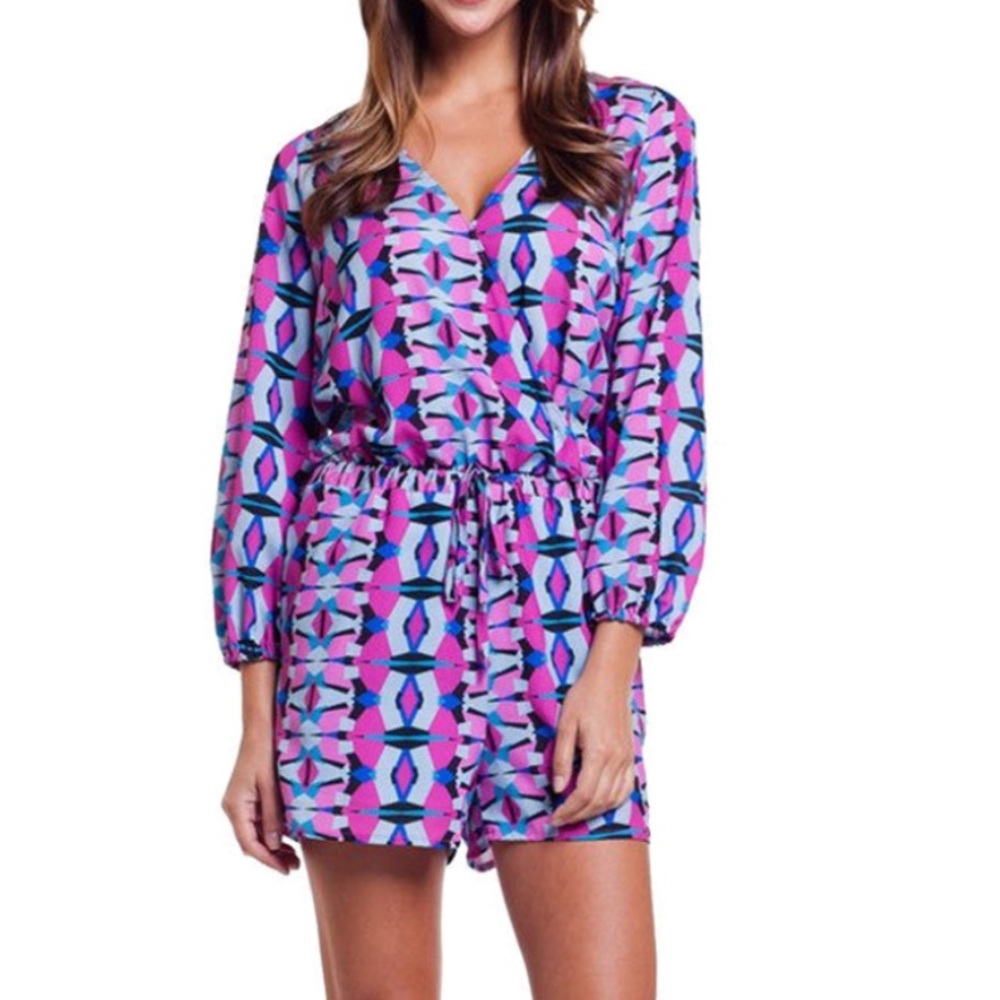 Cuddy long sleeve romper